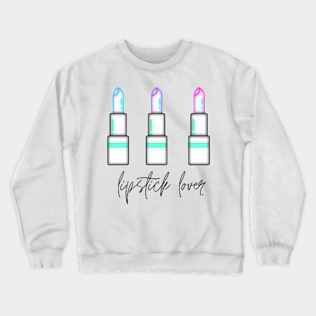 lipstick lover Crewneck Sweatshirt by Anyece Renai